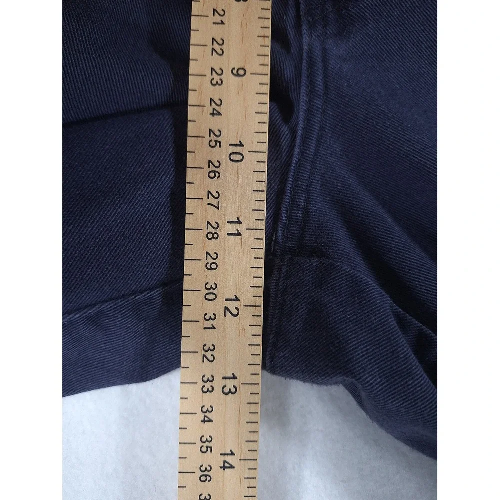 Bulwark FR Flame Resistant Work Pants Men 35x30 Navy Blue CAT 2 NFPA‎ 2112